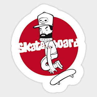 Skateboard Sticker